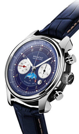 Bremont 1918 Limited Edition blue dial 1918/WG