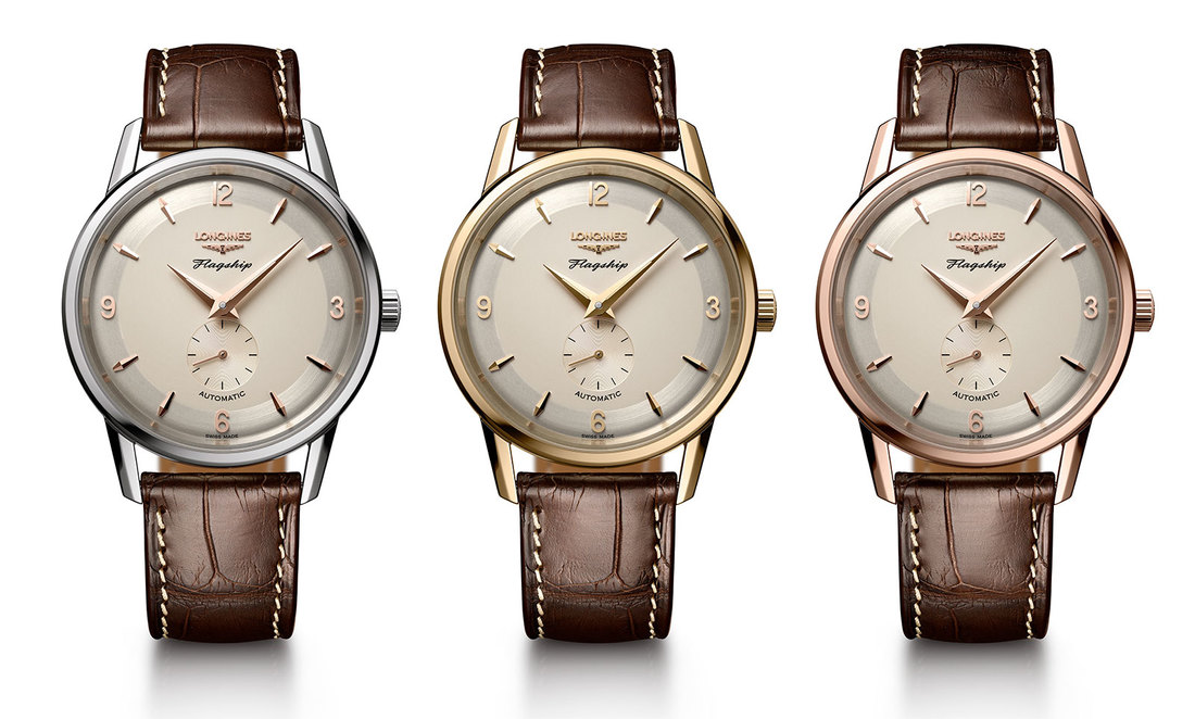 LONGINES FLAGSHIP HERITAGE 60TH ANNIVERSARY 1957-2017 versions